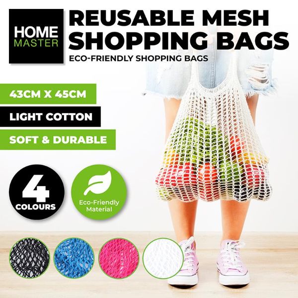 Reusable Mesh Shopping Bags