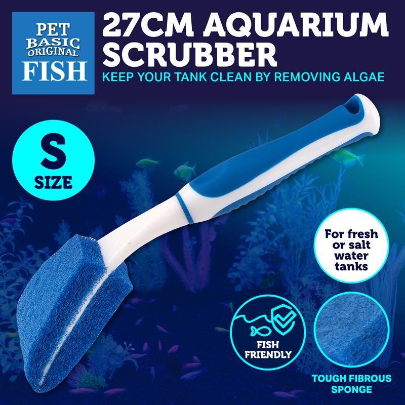 Small Fish Aquarium Scrubber - 27cm
