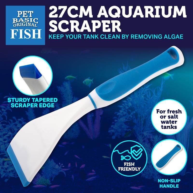Fish Aquarium Scraper - 27cm