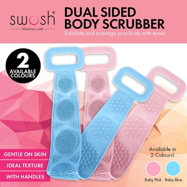 2 In 1 Back & Body Silicone Scrubber