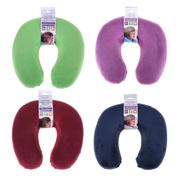 Memory Foam Travel Neck Pillow