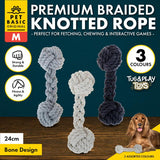 Load image into Gallery viewer, Medium Bone Shape Rope Toy - 24cm x 7.2cm
