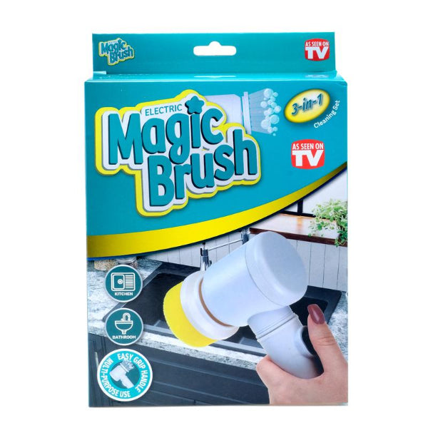 3 in 1 Handheld Electric Magic Cleaning Brush Tool Kit