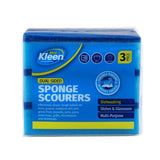 Load image into Gallery viewer, 3 Pack Sponge With Top Scourer - 12.5cm x 8.3cm x 3.5cm
