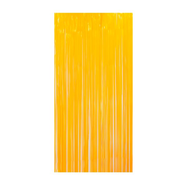 Orange Curtain - 2m x 1m