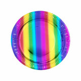 Load image into Gallery viewer, 8 Pack Rainbow Plates - 17cm
