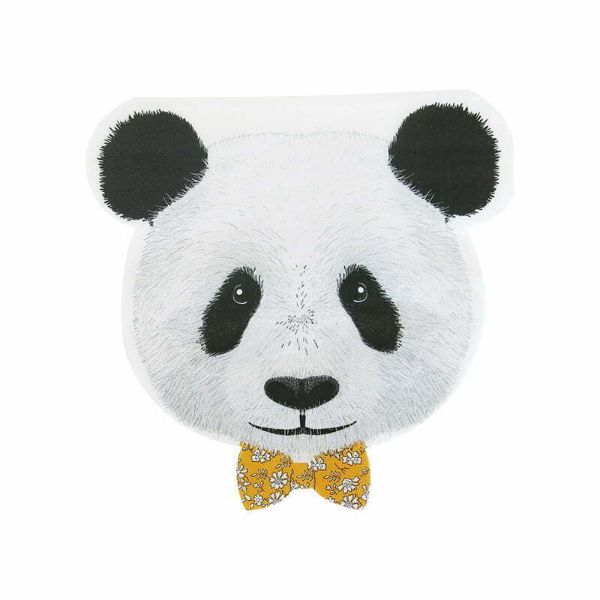 16 Pack Panda Napkins