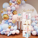 Load image into Gallery viewer, White Balloon Box Baby Love Kit
