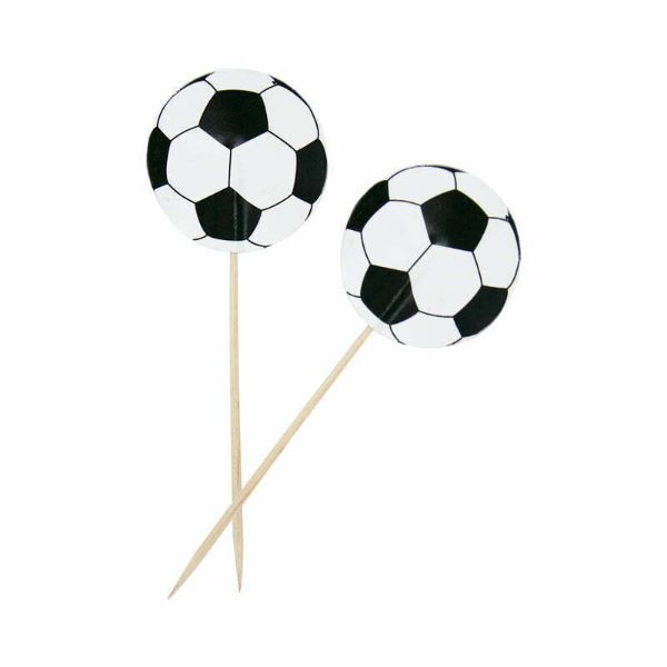 8 Pack Soccer Picks - 10cm