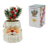 Load image into Gallery viewer, Santa Pot with Xmas Berry Plant - 11cm
