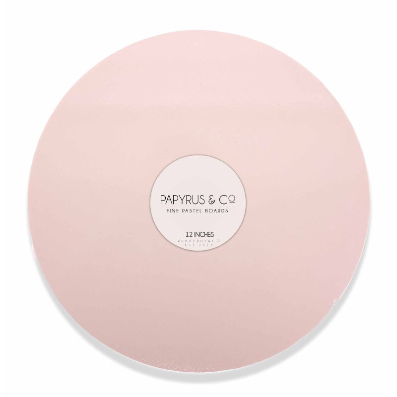 Pastel Pink Round Masonite Cake Board - 30.5cm