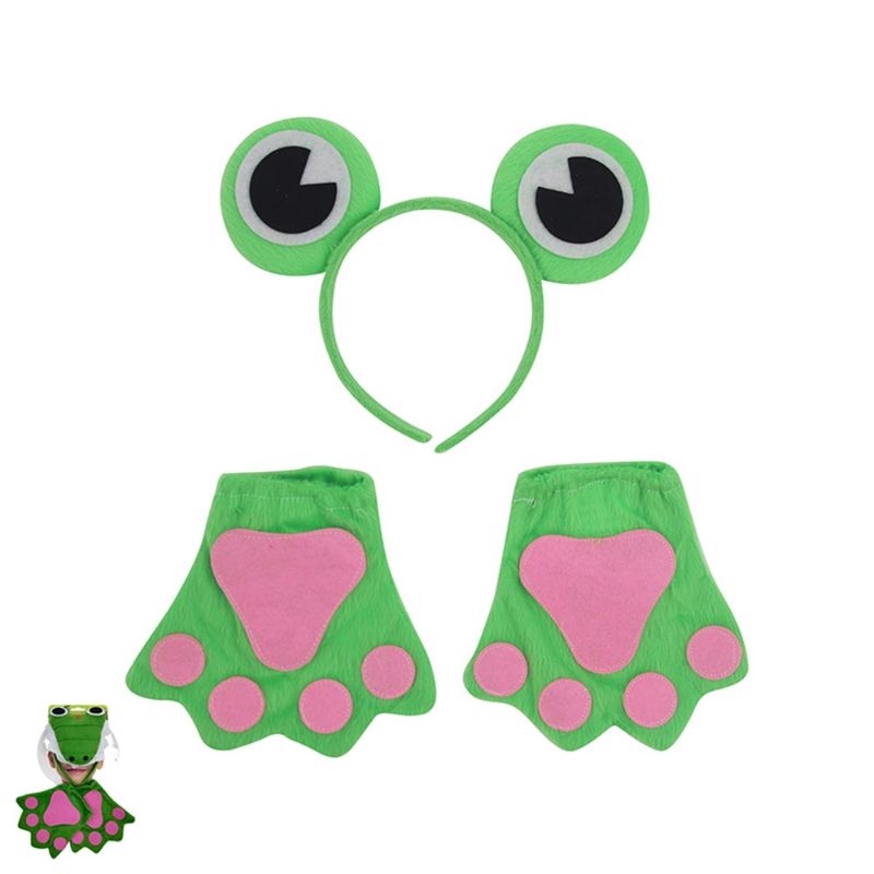 3 Pack Frog Dress Up Kit