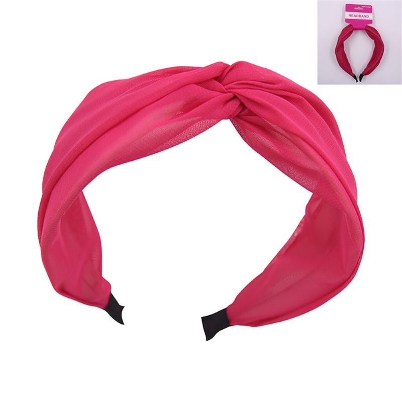Pink Turban Headband