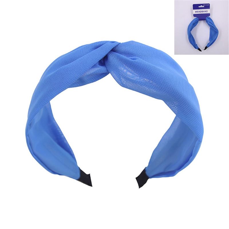 Blue Turban Headband
