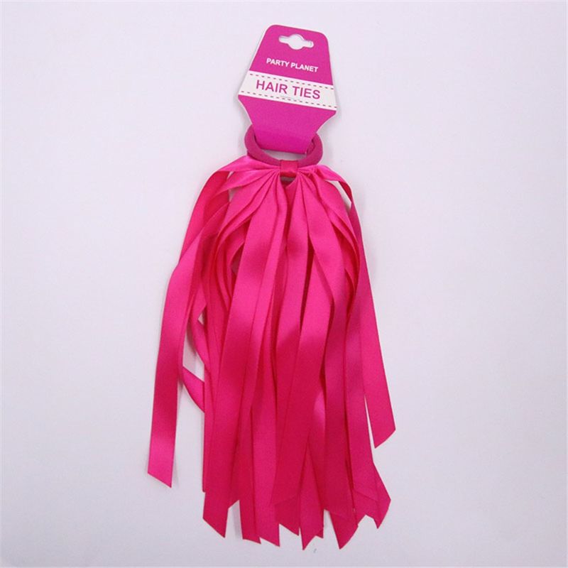 2 Pack Pink Tassel Hair Ties