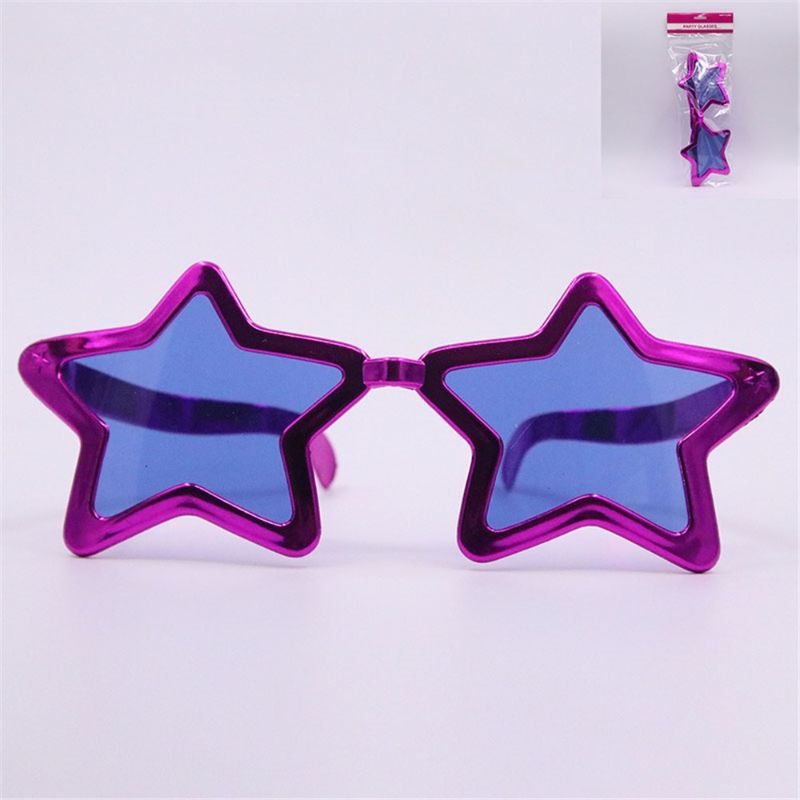 Pink Jumbo Star Glasses