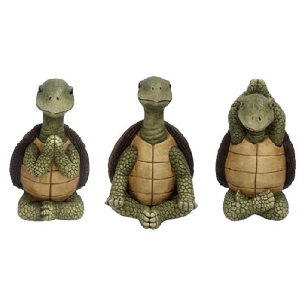 Yoga Turtle Statue - 41cm