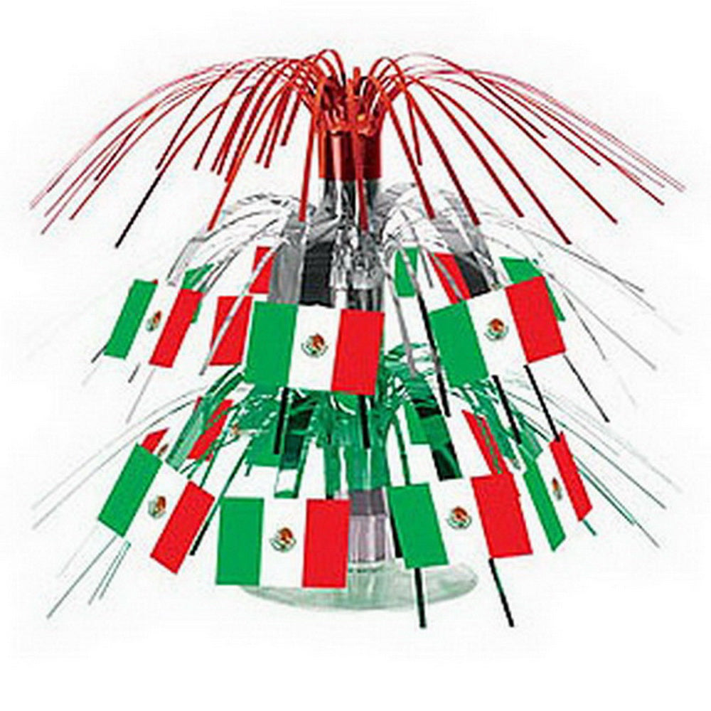 Mexican Flag Cascade Centrepiece - 19cm