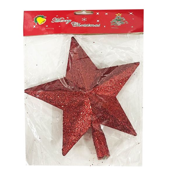 Red Tree Topper - 20cm