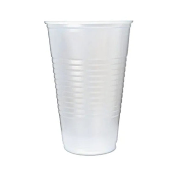 25 Pack Clear Water Dispenser Cups - 275ml