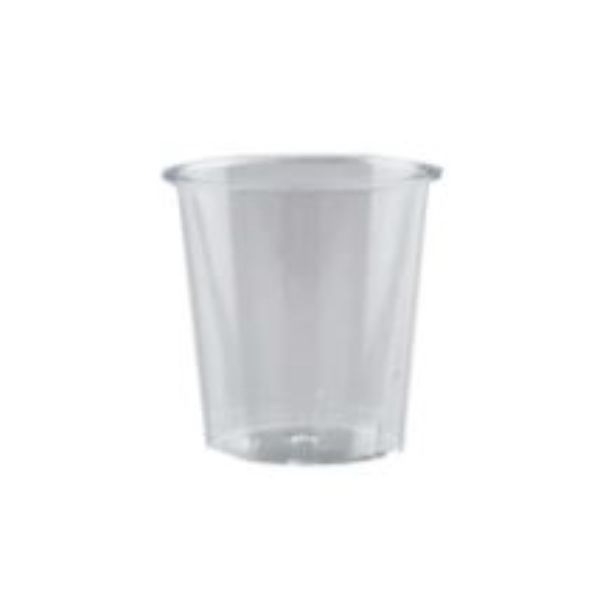 40 Pack Clear Reusable Shot Glass - 30ml