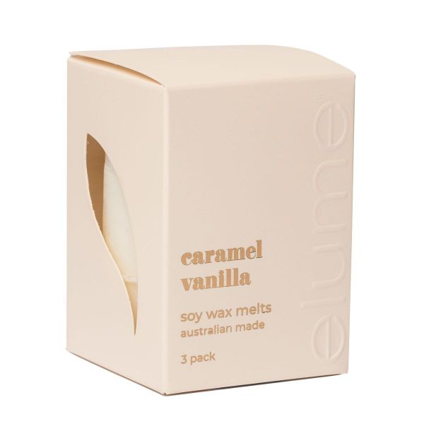 3 Pack Caramel Vanilla Soy Wax Melt