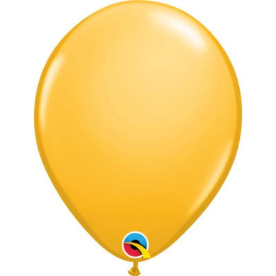 Goldenrod Qualatex Latex Balloon - 30cm - The Base Warehouse