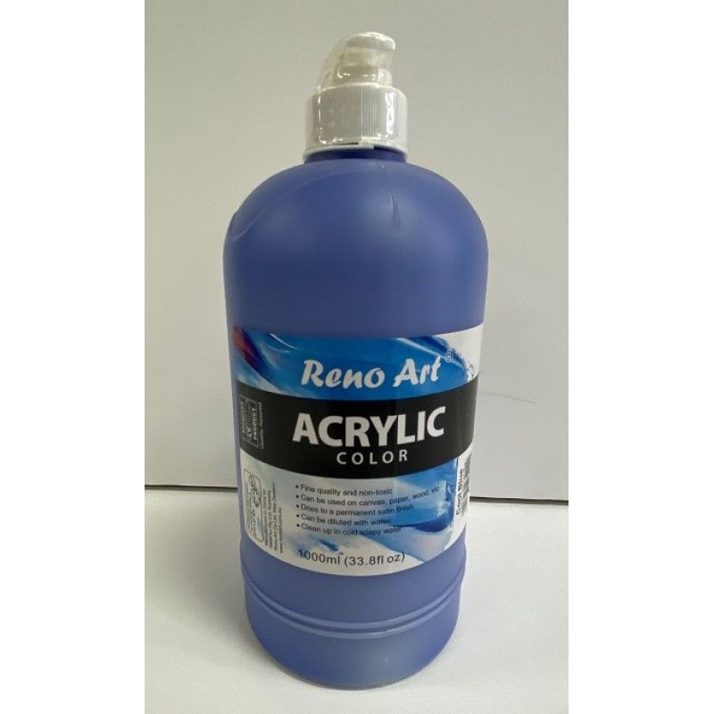 Cool Blue Acrylic Paint - 1000ml