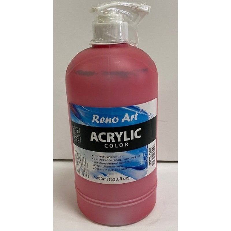 Warm Red Acrylic Paint - 1000ml