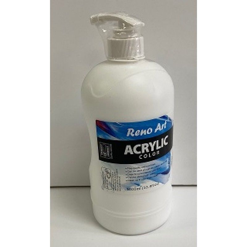 White Acrylic Paint - 1000ml