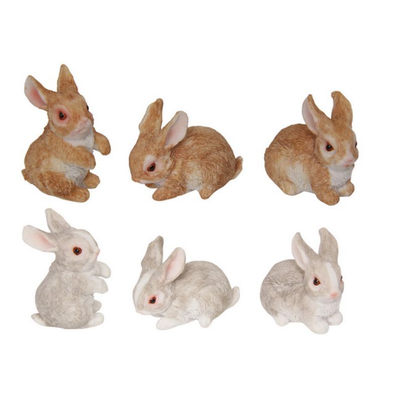 Easter Rabbit or Bunny Decoration Favor - 7cm