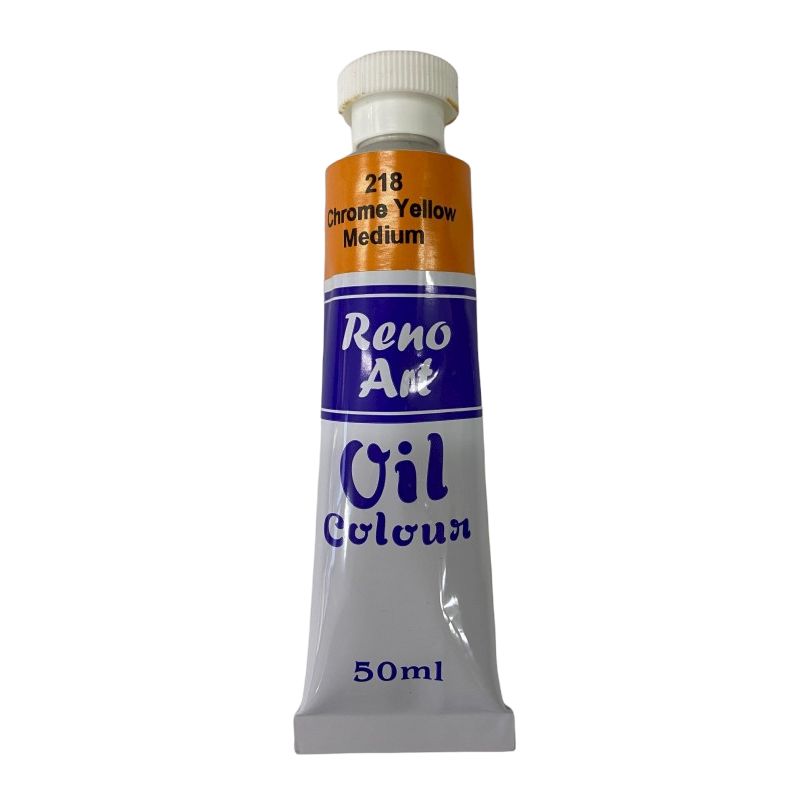 Chrome Yellow Medium Reno Oil Colour - 50ml