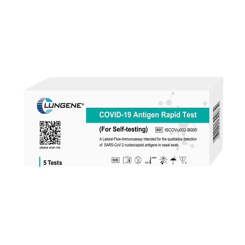 Pack of 5 COVID-19 Antigen Rapid Test