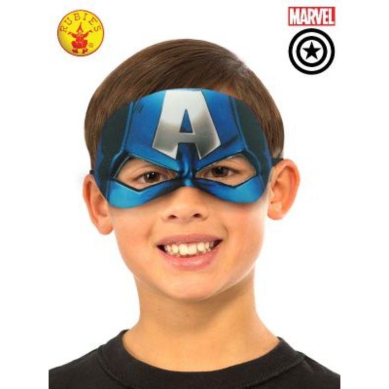Kids Captain America Plush Eye Mask