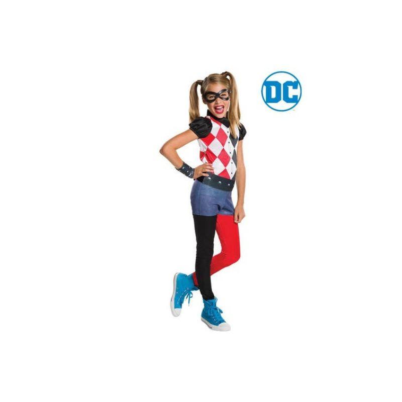 Kids Harley Quinn DCSHG Deluxe Costume - L