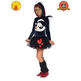 Load image into Gallery viewer, Girls Pepe Le Pew Hooded Costume - L
