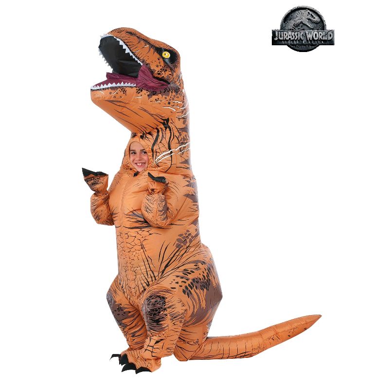 Kids T-REX Inflatable Costume - 5-7 Years