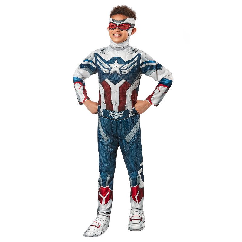 Kids Captain America Faws Costume - Size 3-5