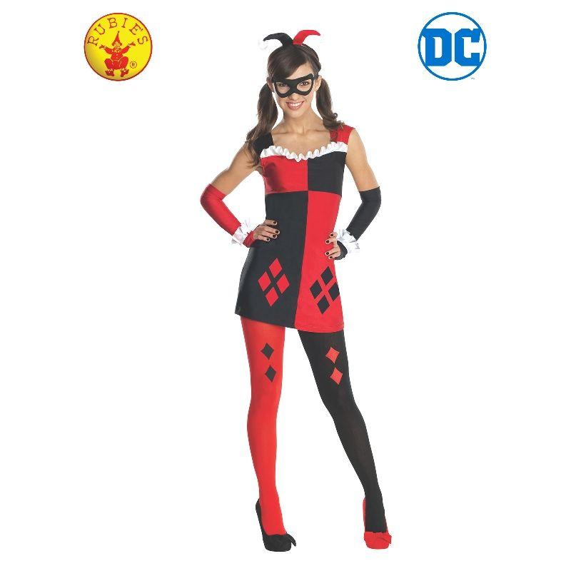 Womens Harley Quinn Tween Costume - M