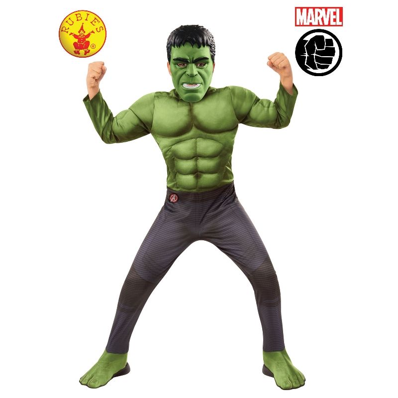 Kids Hulk Deluxe Costume - Size 5-7 Years