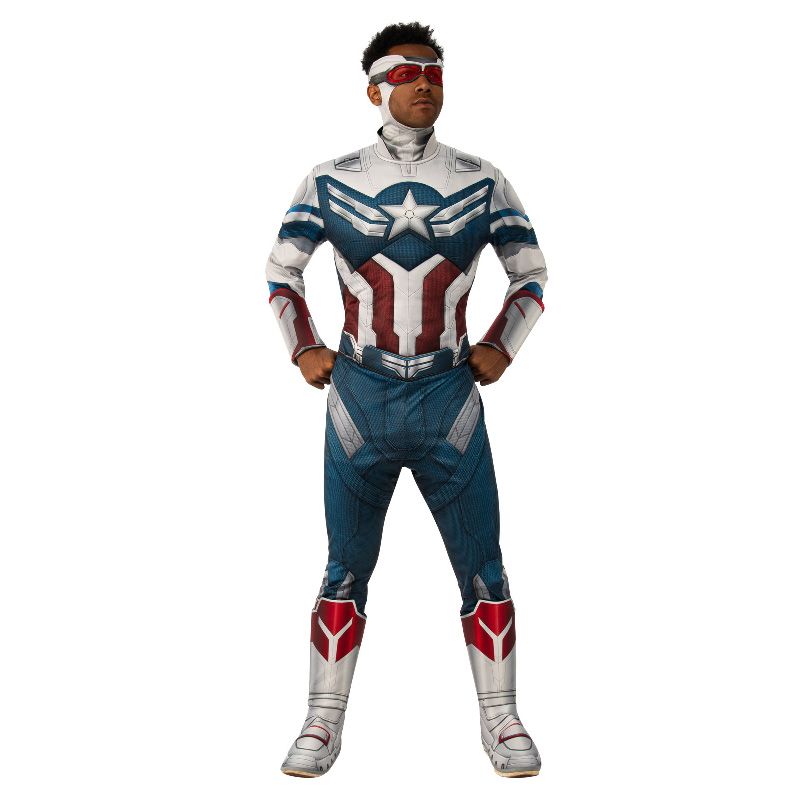 Captain America Falcon & Winter Soldier Deluxe Adult Costume - Size Standard