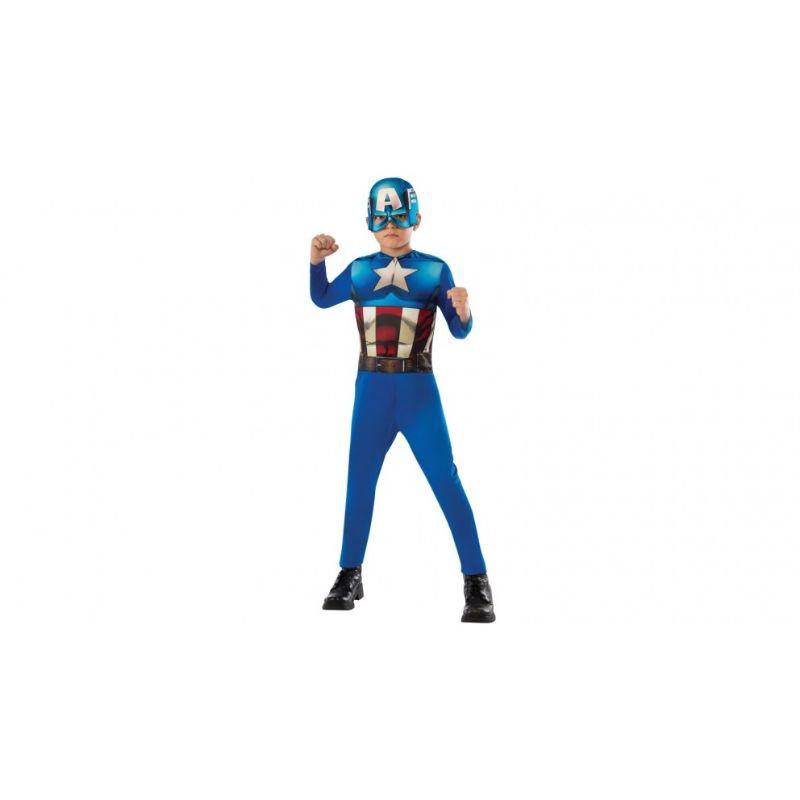 Boys Captain America Opp Costume - S