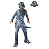 Load image into Gallery viewer, VELOCIRAPTOR DELUXE LENTICULAR KIDS COSTUME- SIZE 6-8
