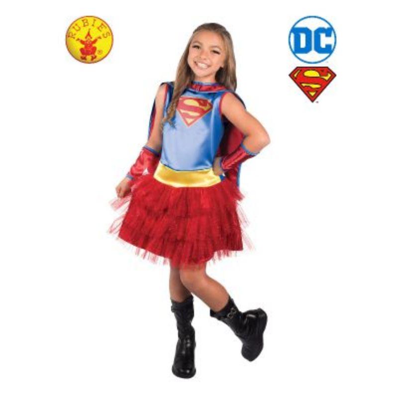 Girls Supergirl Tutu Dress - S