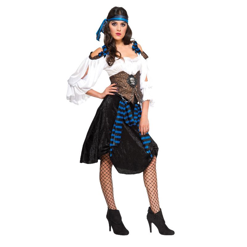 Rum Runner Pirate Adult Costume - Size Standard