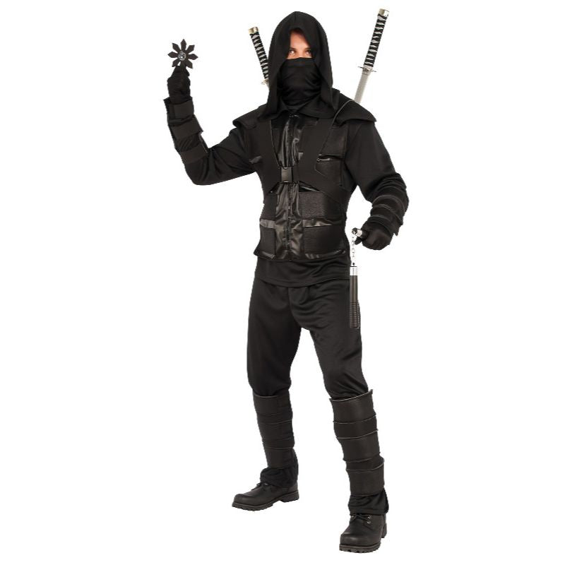 Dark Ninja Adult Costume - Size Standard