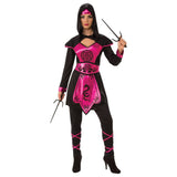 Load image into Gallery viewer, Pink Ninja Warrior Adult Costume - L
