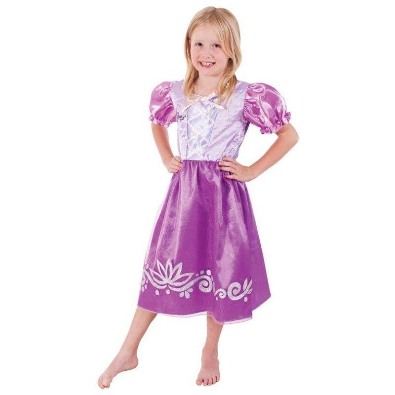 Girls Rapunzel Sparkle Deluxe Costume - M