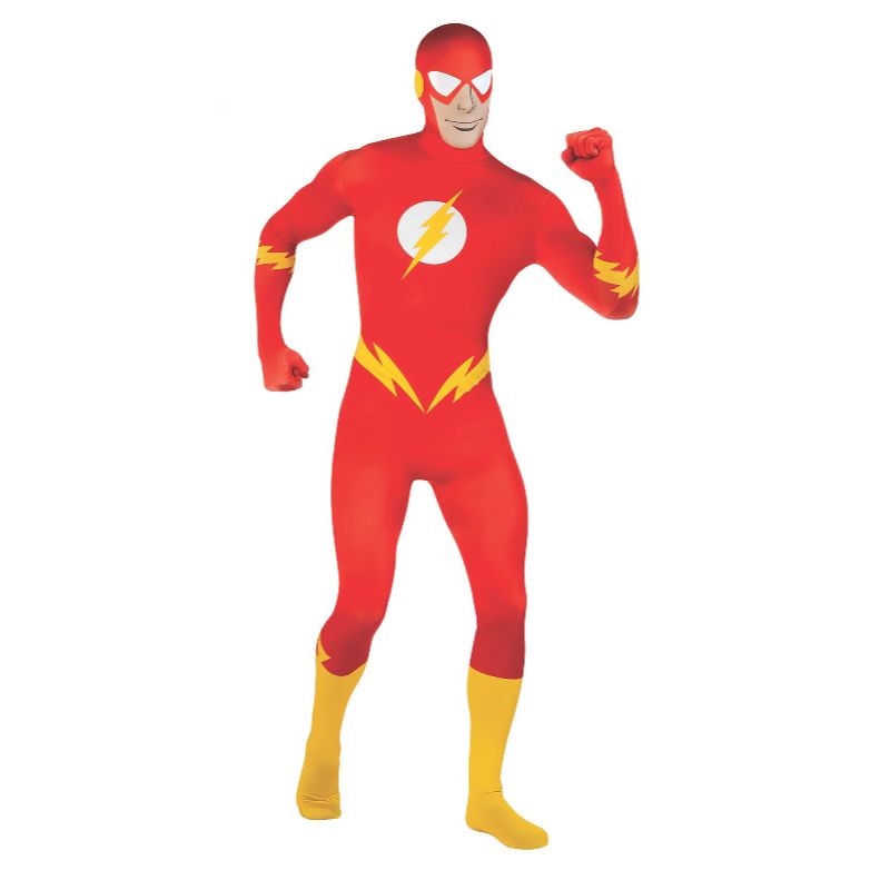 The Flash 2nd Skin Suit Adult Costume - L