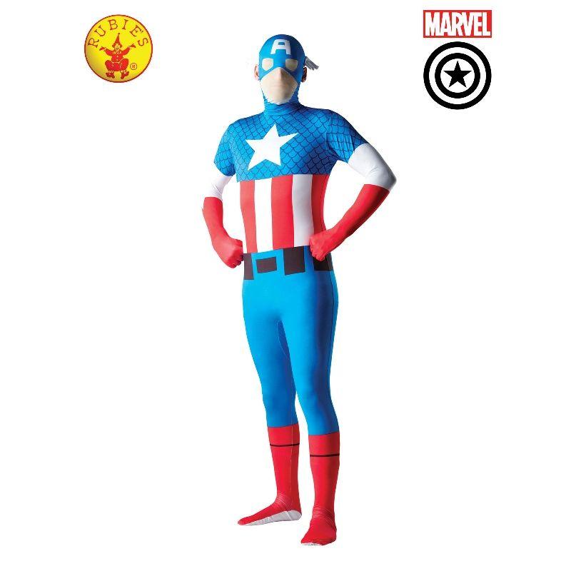Mens Captain American 2nd Skin Suit - M